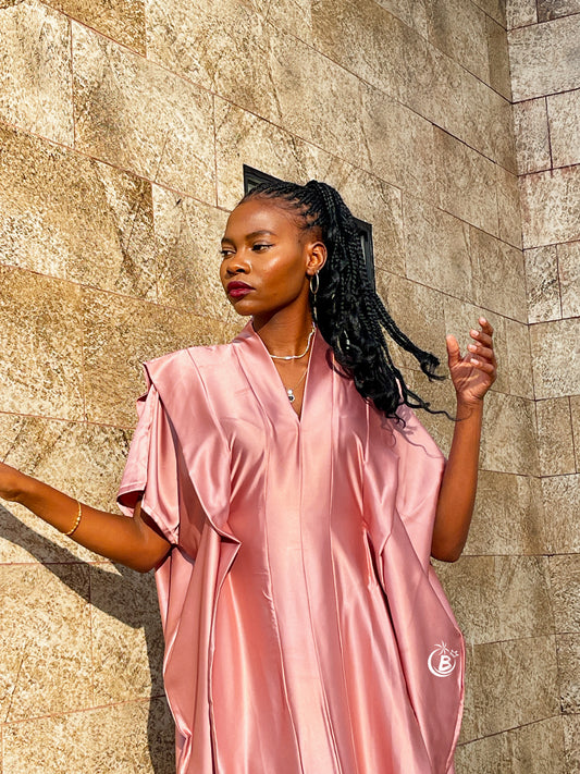 Baby Pink Aurora Silk BouBou