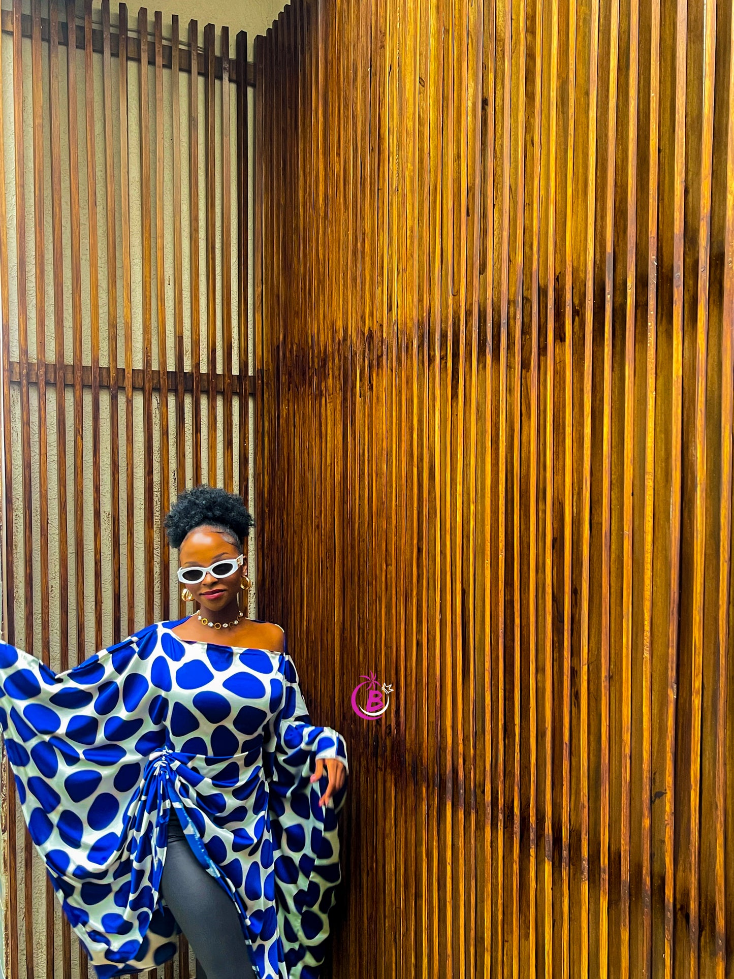 Blue Polka Dots Naya Edit