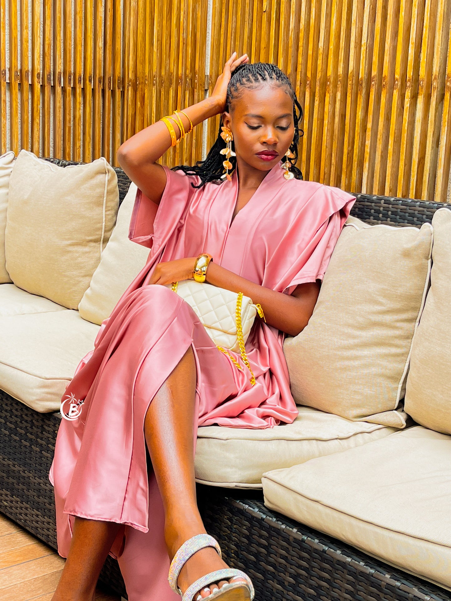 Baby Pink  Aurora Silk BouBou