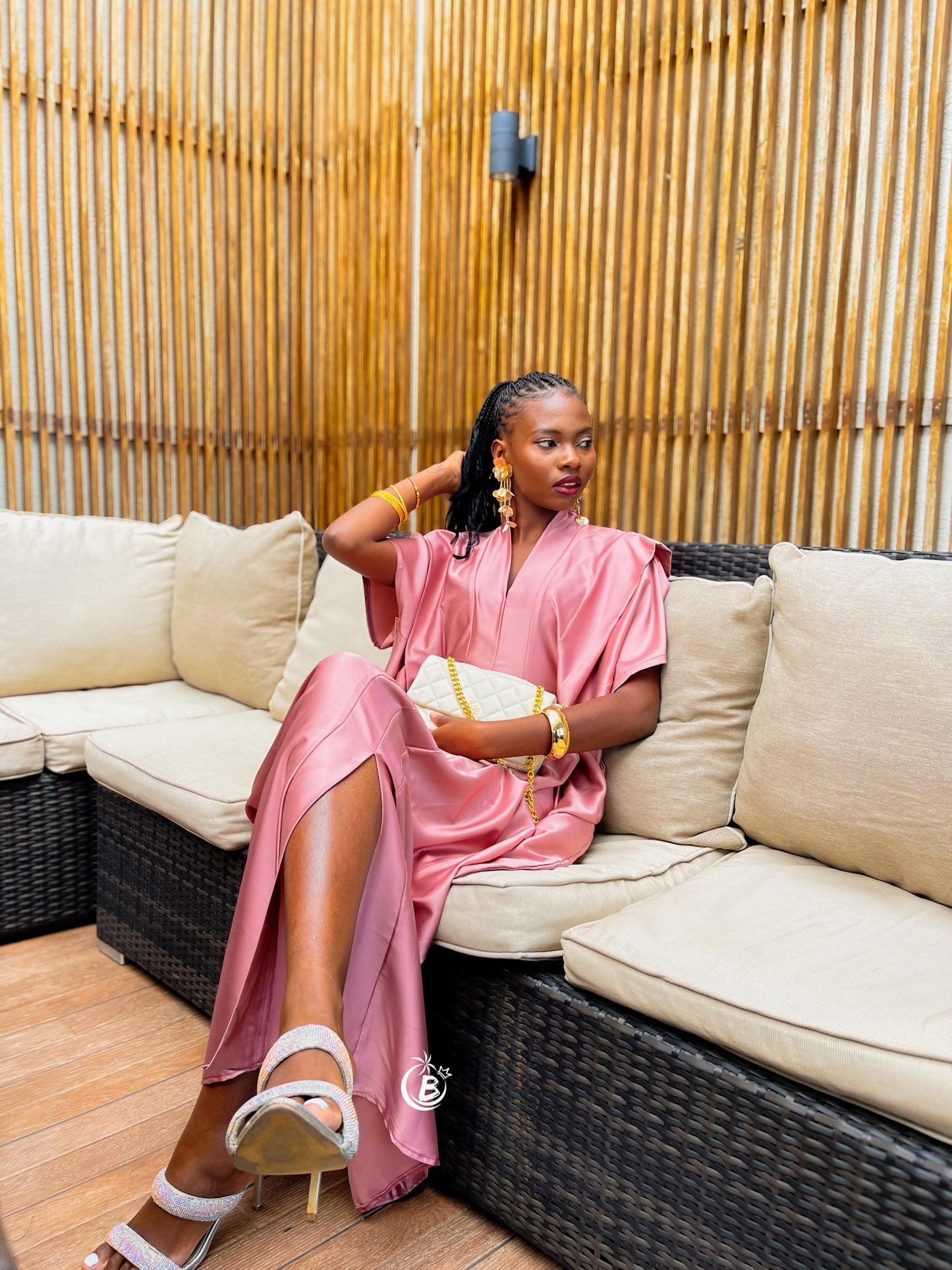 Baby Pink  Aurora Silk BouBou