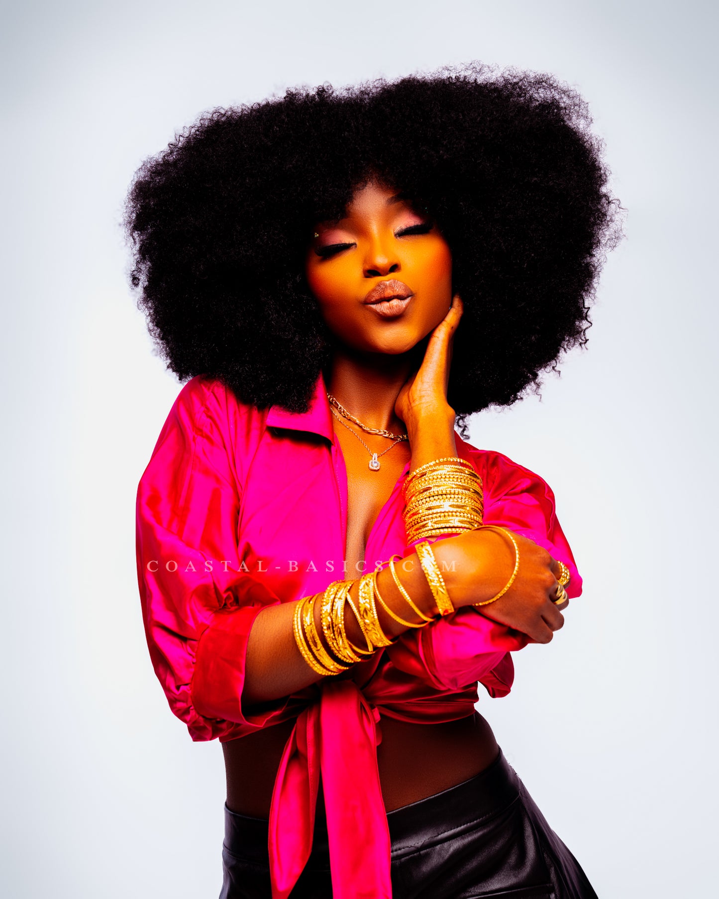 Gold coastal jewellery stack, Medium size, 27pc bundle - Coastal Basics